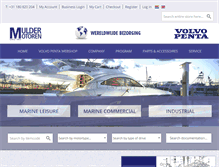 Tablet Screenshot of muldermotoren.com